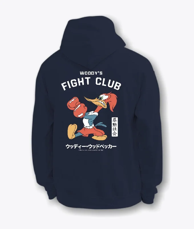 Woody Woodpecker's Fight Club Mens Hoodie