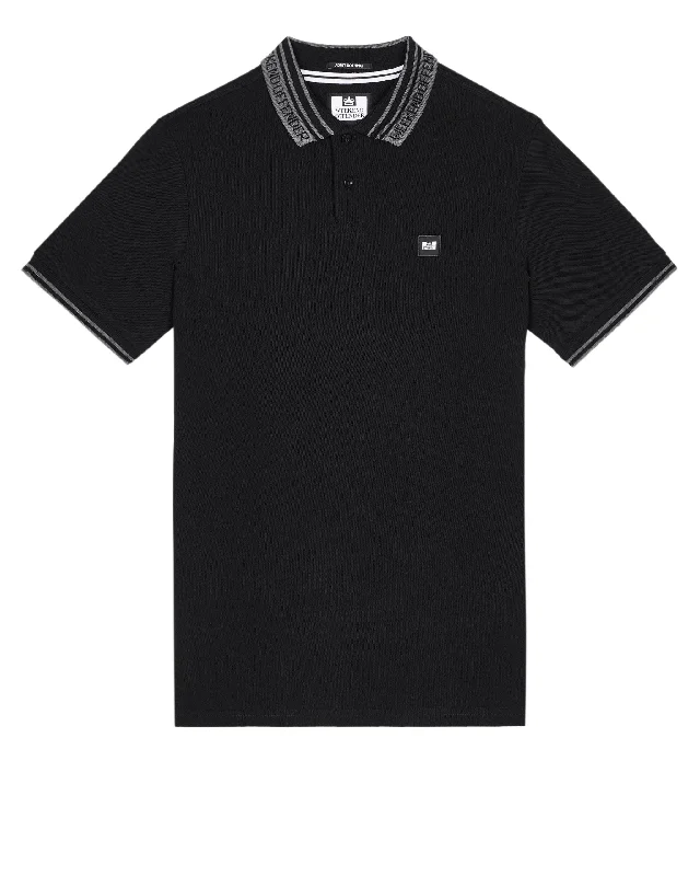 Comas Polo Shirt Black/Zinc