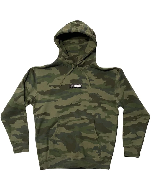 Ink Detroit Premium Heavyweight Hoodie - Camouflage