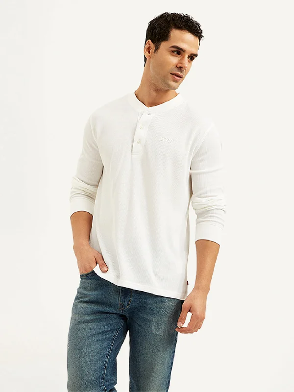 Men's Solid Slim Fit T-Shirt