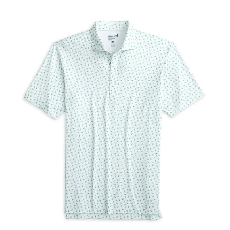 Johnnie-O Tropic Prep-Formance Polo Shirt - White