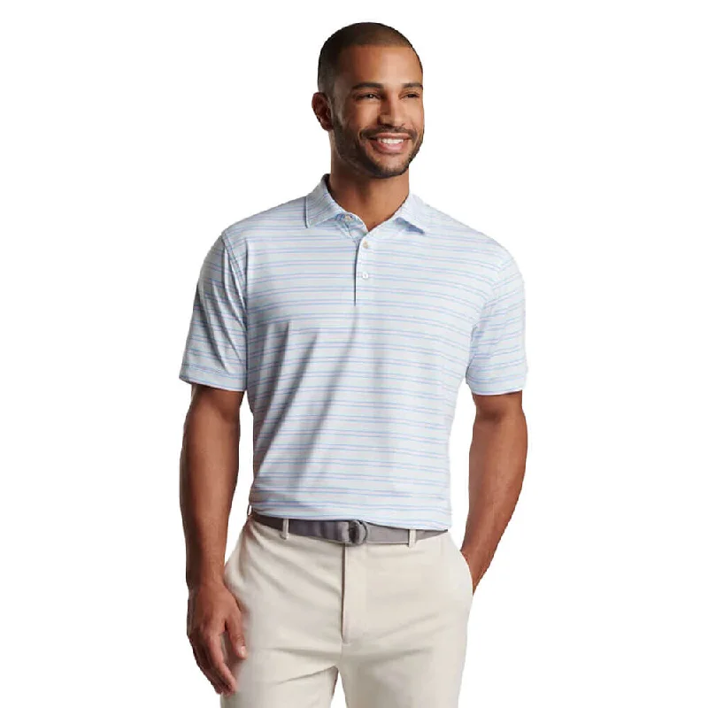 Peter Millar Clifton Performance Jersey Polo Shirt - Seaglass