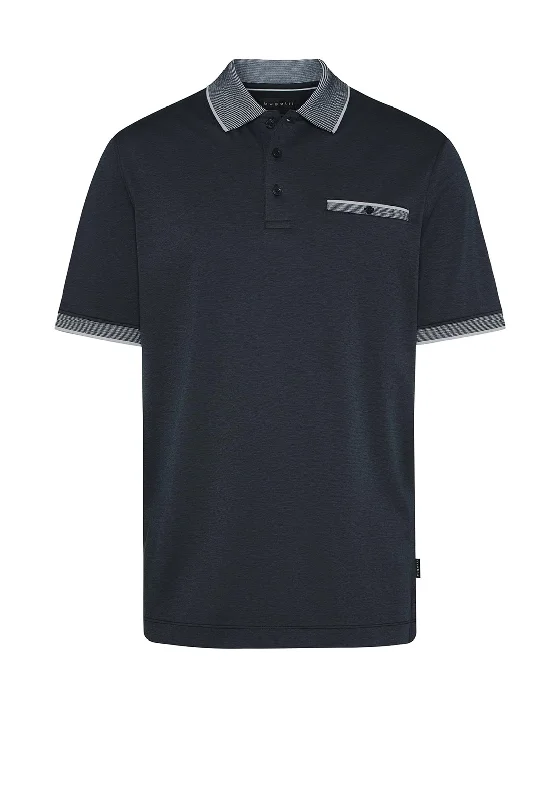 Bugatti Pocket Polo Shirt, Navy