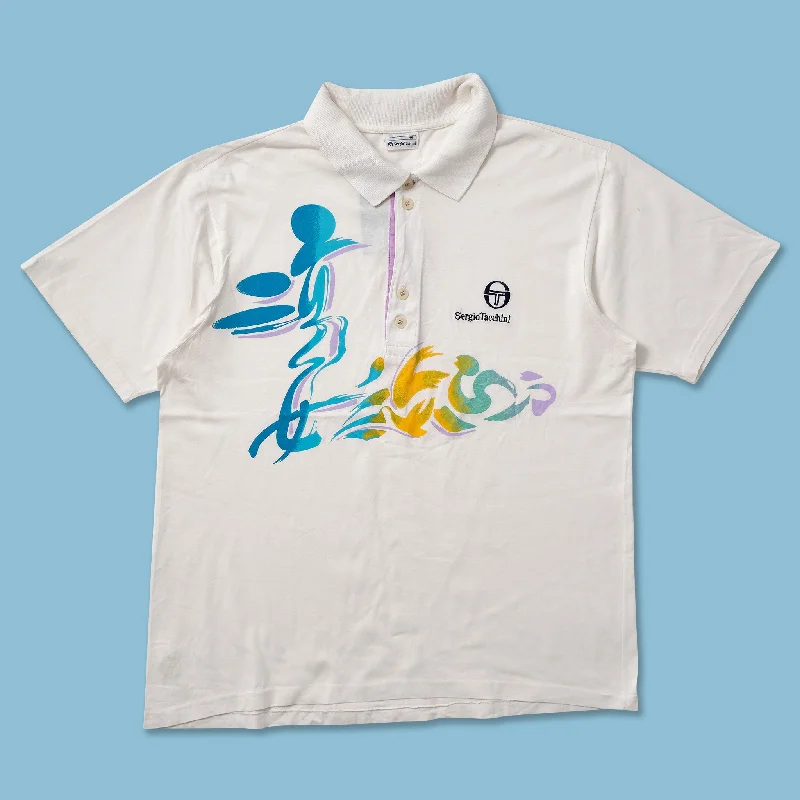 Vintage Sergio Tacchini Tennis Polo Medium