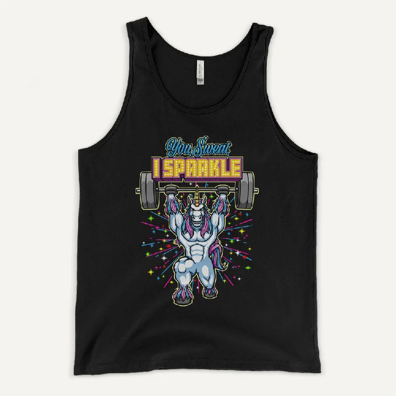 You Sweat I Sparkle Men’s Tank Top