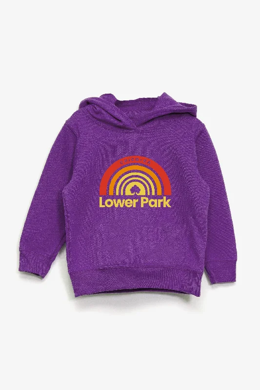 Lower Park Retro Toddler Pullover Hoodie