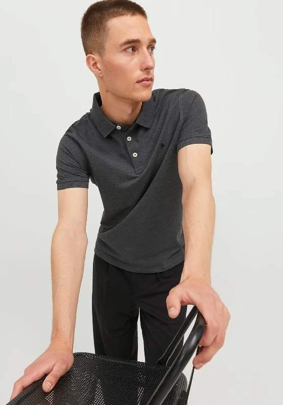 Jack & Jones Paulos Polo Shirt, Anthracite