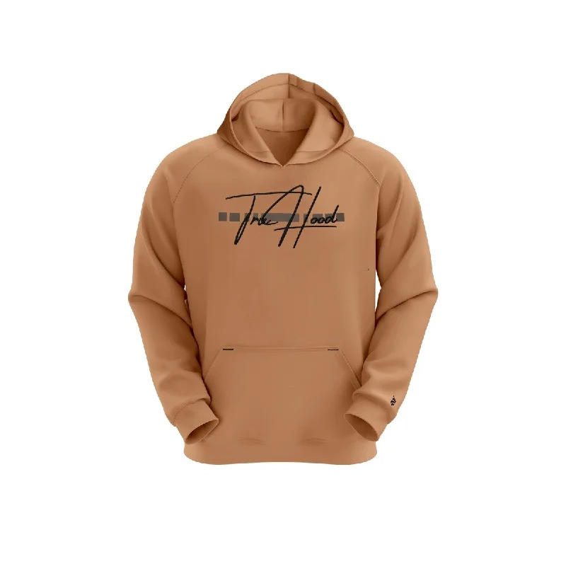 Premium Men's Brown Hoodie | OG Embroidery | Organic Cotton Blend