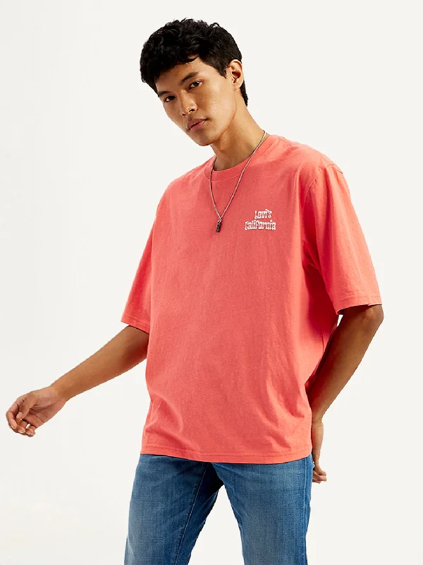 Men's Solid Loose Fit T-Shirt