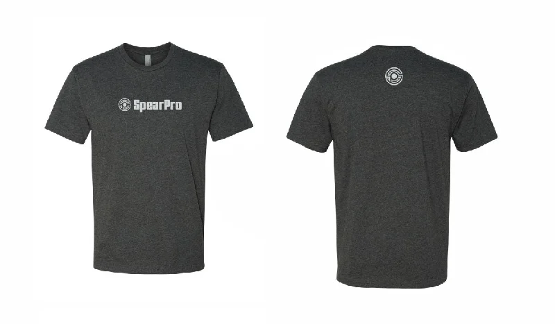 Charcoal Shirt / Silver Logo