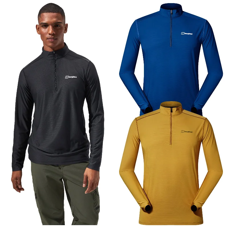 Berghaus Mens 24/7 Half Zip Base Layer