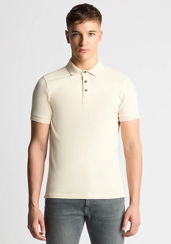 Remus Uomo Tapered Fit Polo Shirt, Stone