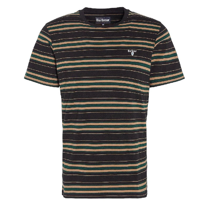 Barbour Boldron Stripe T-Shirt Black