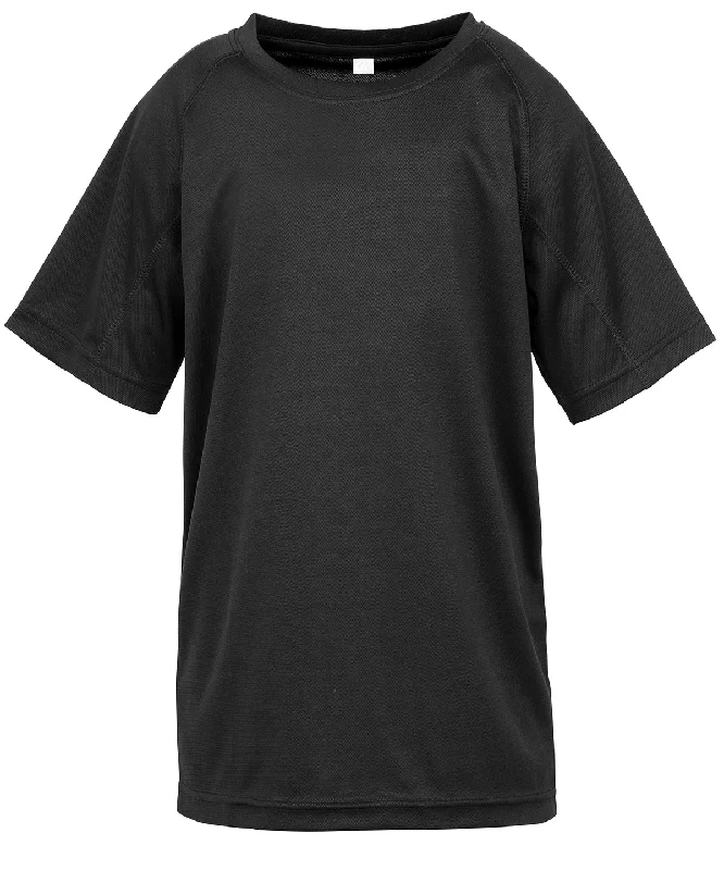 Junior performance aircool tee | Black