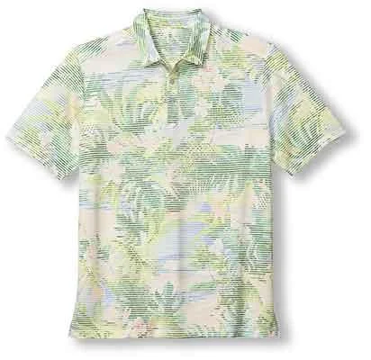 Tommy Bahama Costa Wave Ocean Vida Polo Shirt - Malibu Peach