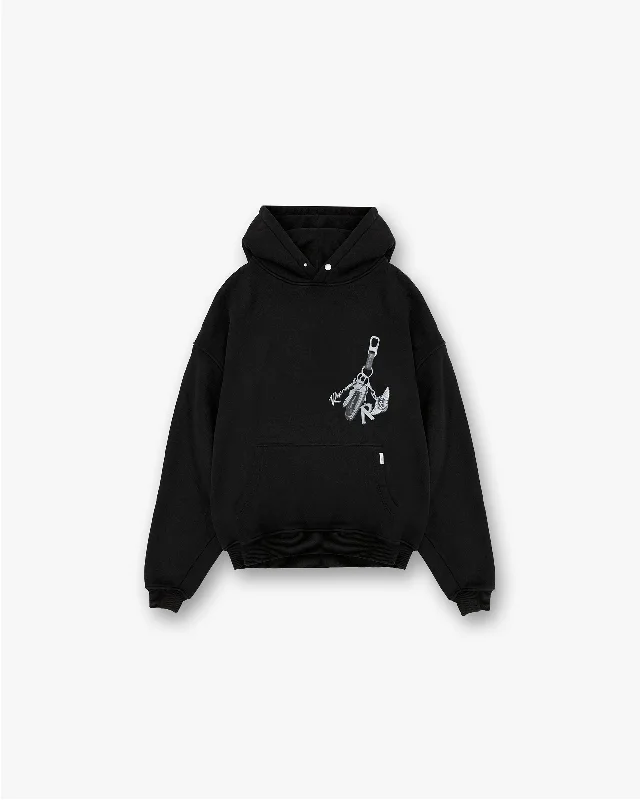 Keys To The Club Hoodie - Jet Black