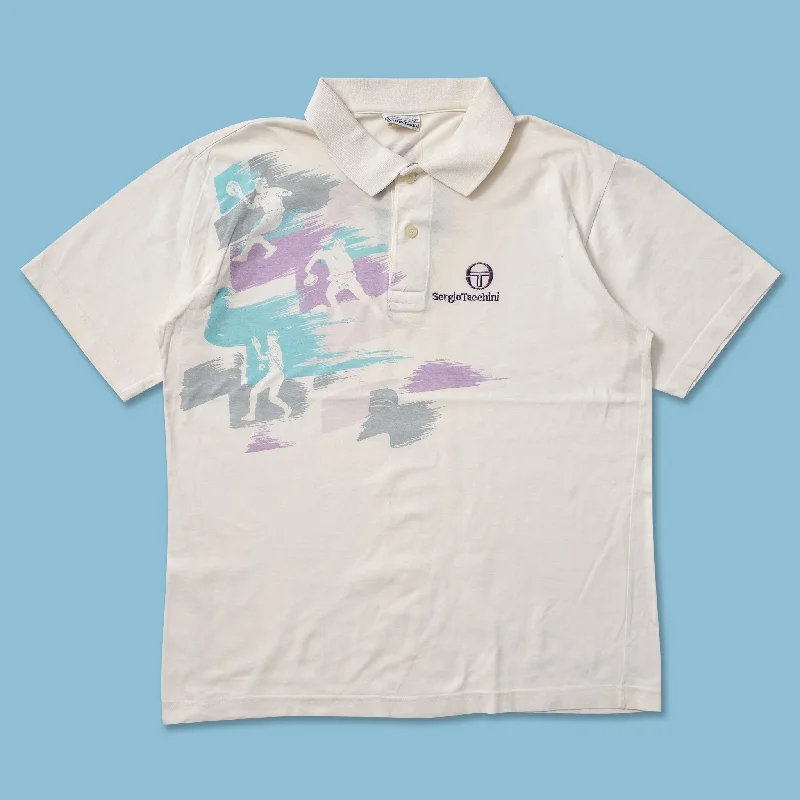 Vintage Sergio Tacchini Tennis Polo Medium