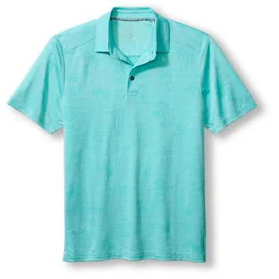 Tommy Bahama Islandzone Palm Coast Palmera Polo Shirt - Clear Lake