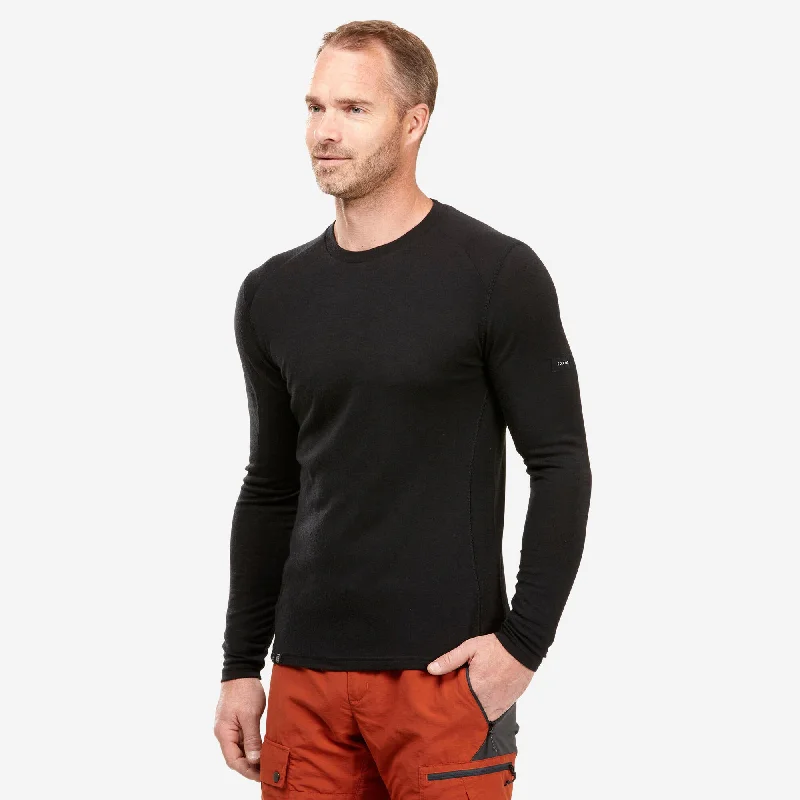 Forclaz Men's MT500 Long-sleeve 100% Merino Wool T-shirt