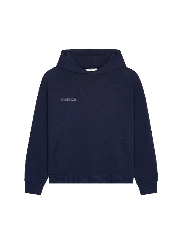 Mens DNA Hoodie—navy