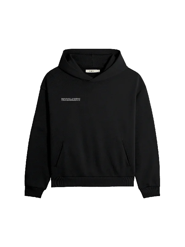 Mens 365 Midweight Hoodie—black