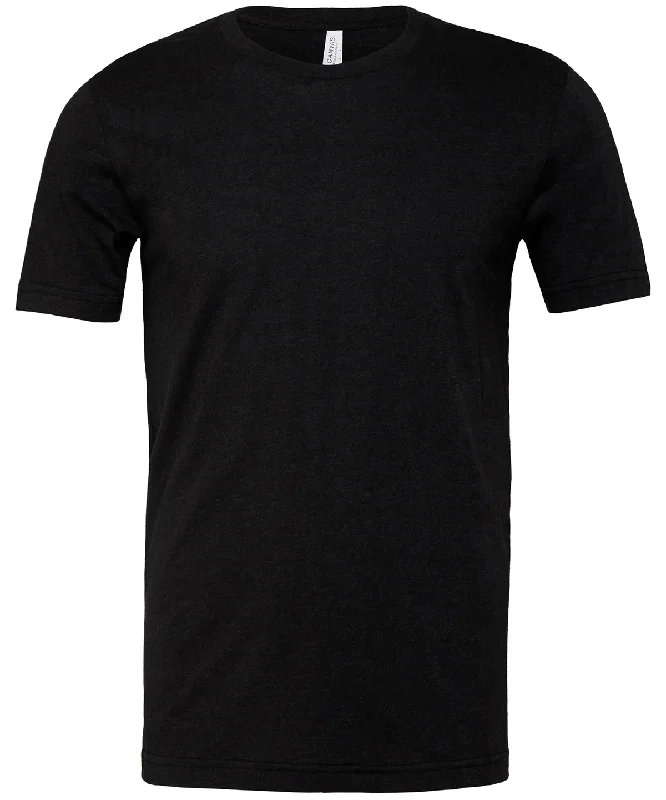 Unisex heather CVC short sleeve t-shirt | Black Heather