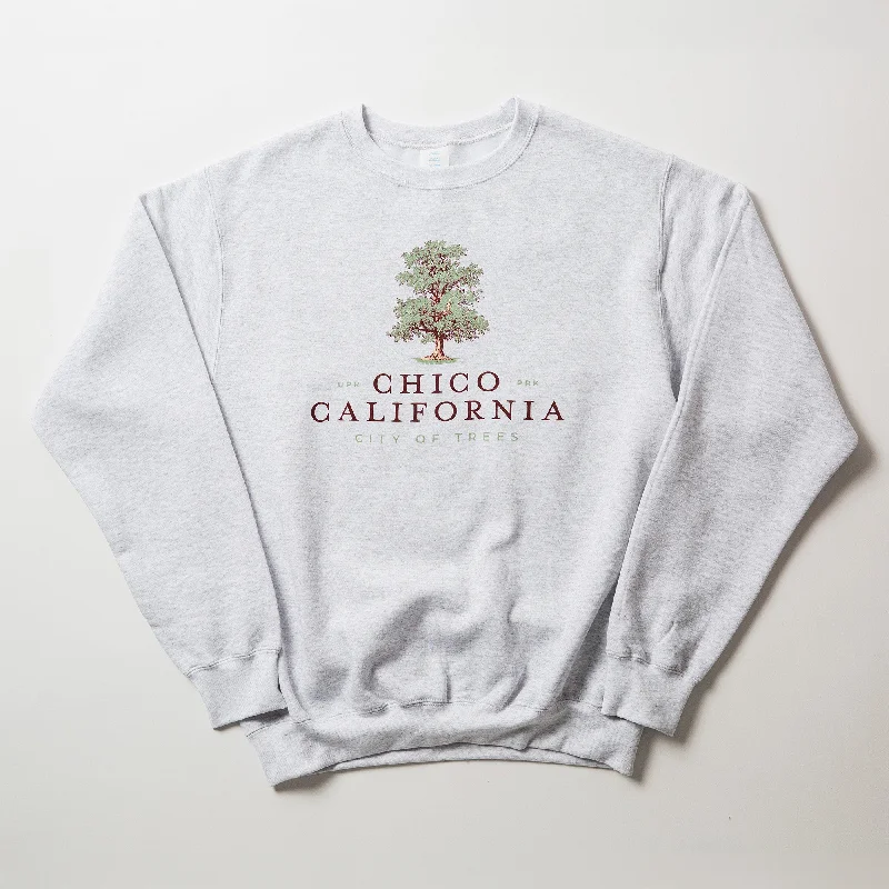 Chico City of Trees Thrifty Crew Sweater