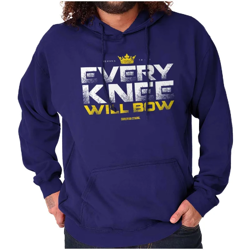 Every Knee Will Bow Crown Hoodie