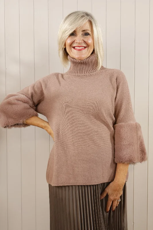 Lowri Jumper Dusky Pink