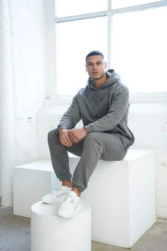 Capo Tracksuit Overhead Hoodie - Charcoal