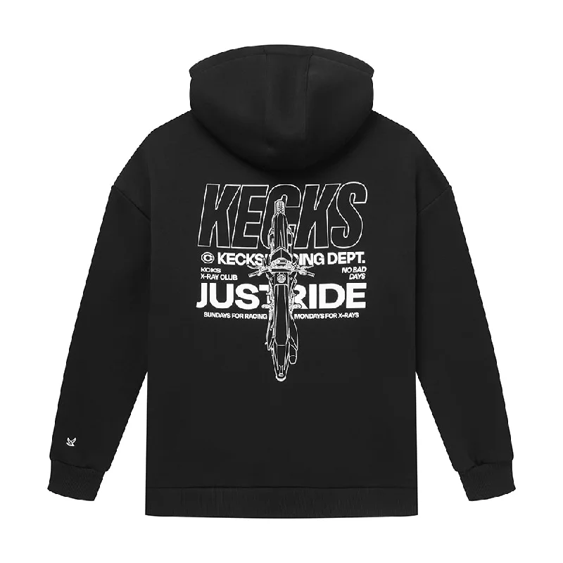 Just Ride Hoodie - Black