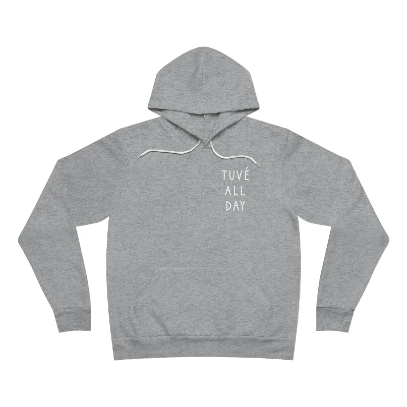 TUVÉ ALL DAY Unisex Sponge Fleece Premium Pullover Hoodie