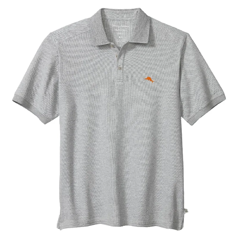 Tommy Bahama IslandZone Emfielder 2.0 Polo Shirt - Storm Gray Heather