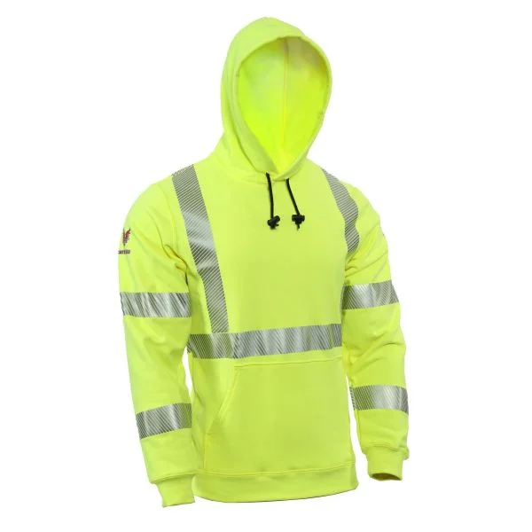 DRIFIRE FR HI-VIS HOODED PULLOVER SWEATSHIRT