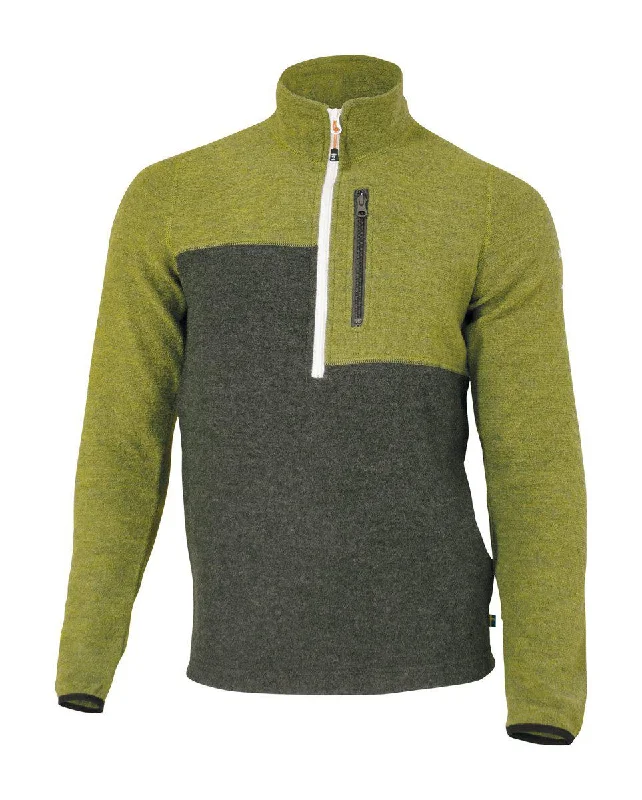 ZIGGY HALF ZIP — LODEN GREEN