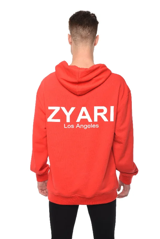 ESSENTIAL HOODIE - RED