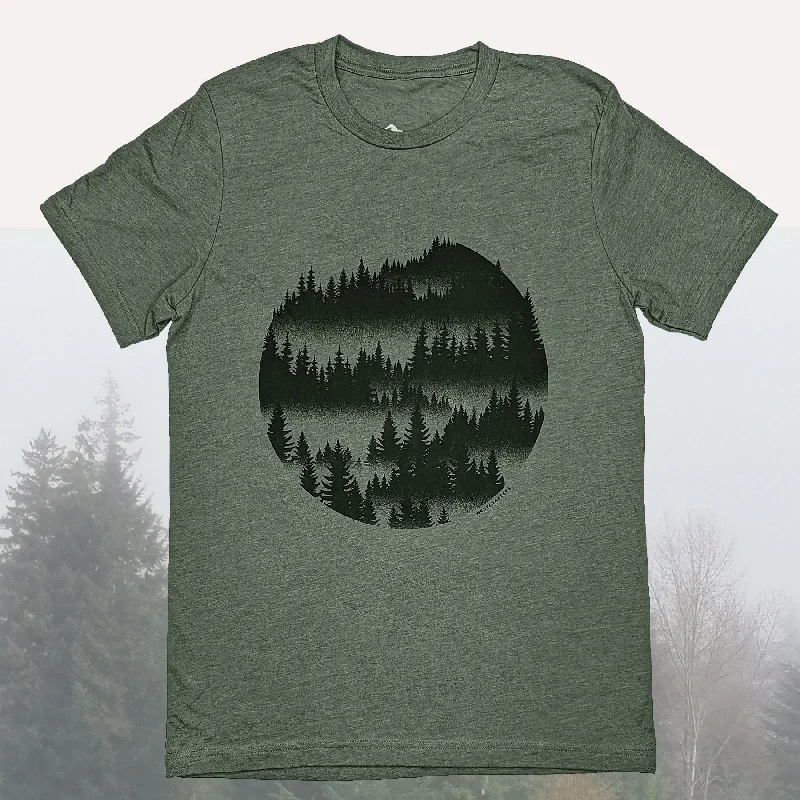 Adult Unisex Misty Forest t-shirt