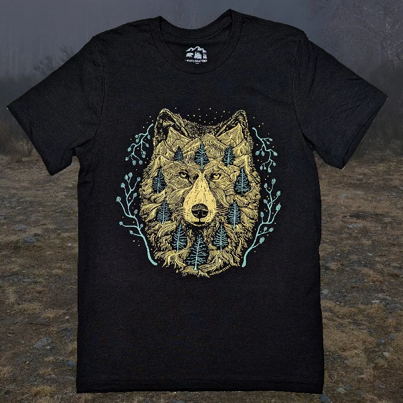 Adult Unisex Pine Wolf t-shirt