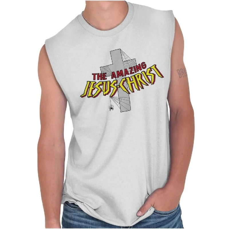 Amazing Jesus Christ Sleeveless T-Shirt