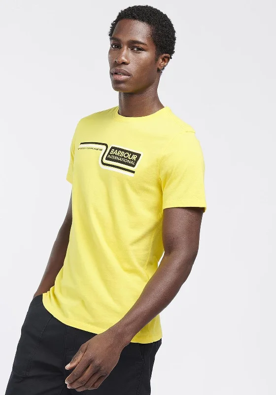 Barbour International Chicane T-Shirt, Yellow