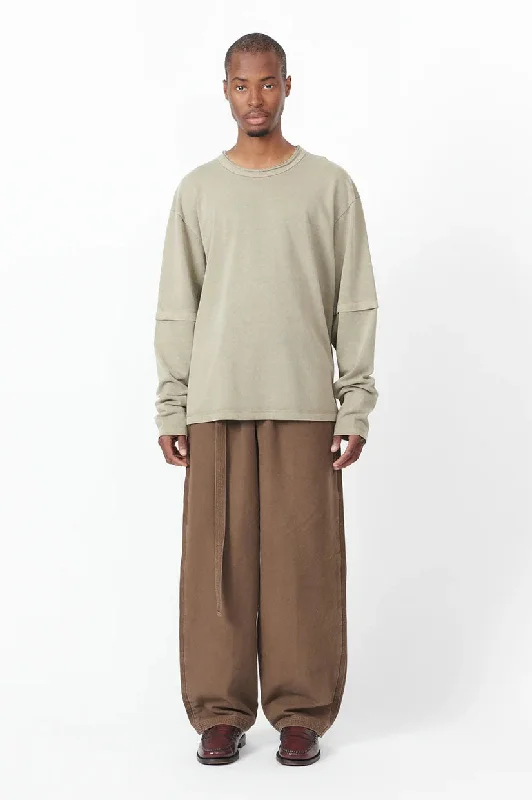 Beach Brains Layer LS Tee - Desert