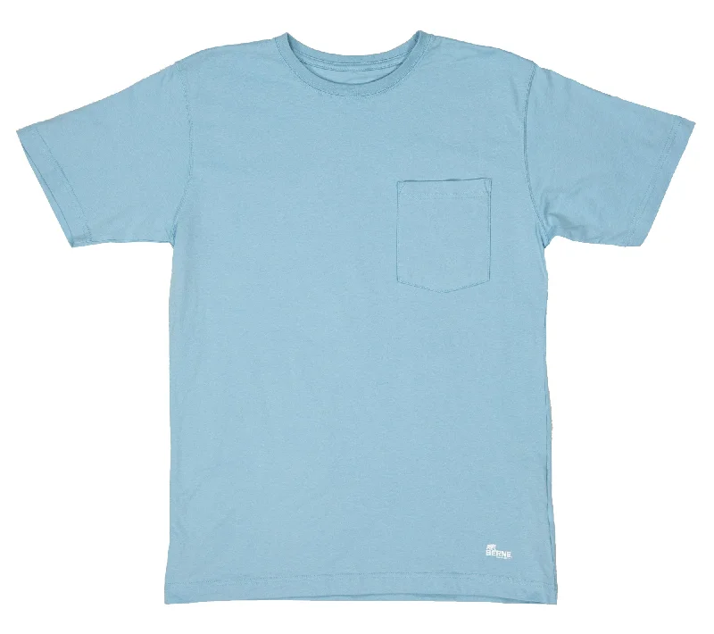 Berne Mens Carolina 100% Cotton Heavyweight Pocket Tee