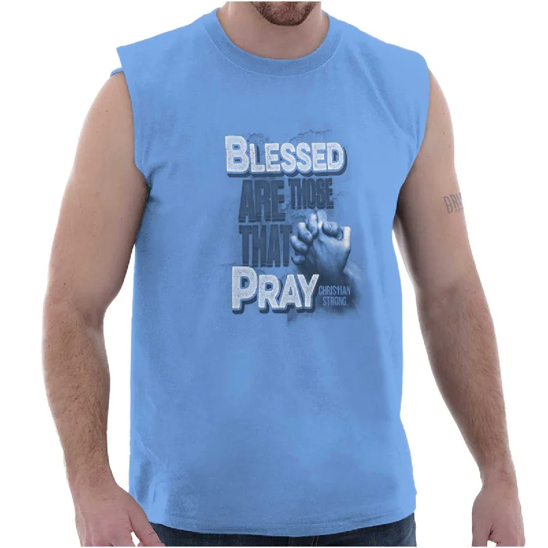 Blessed Pray Sleeveless T-Shirt