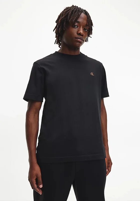 Calvin Klein Jeans Relaxed Logo Tape T-Shirt, CK Black