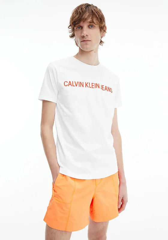 Calvin Klein Organic Logo T-Shirt, White