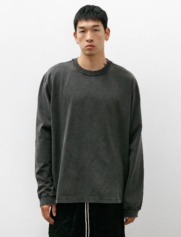 Big Tee LS Heavy Jersey Black Old Dye