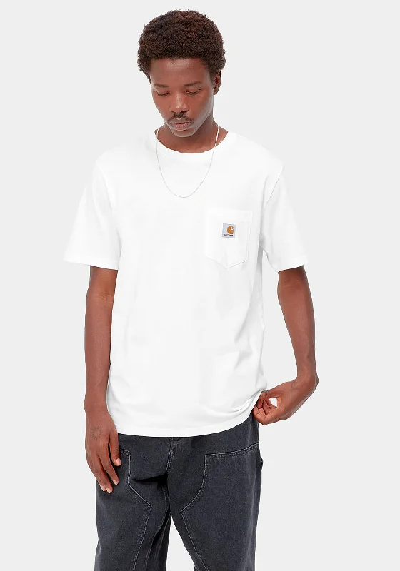 Carhartt WIP Pocket Short Sleeve T-Shirt, White