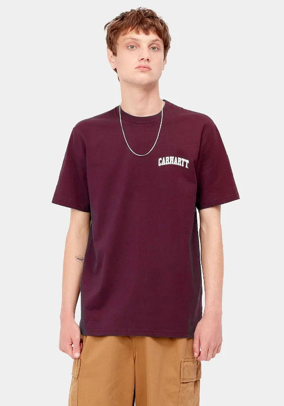 Carhartt University Script T-Shirt, Corvina & White