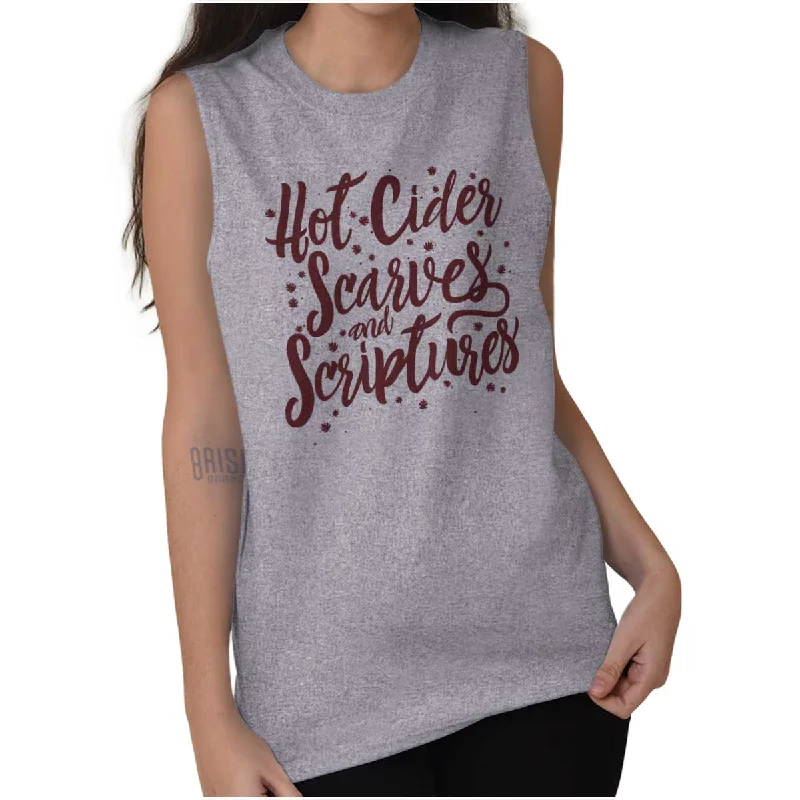 Cider Scarves Scriptures Sleeveless T Shirt