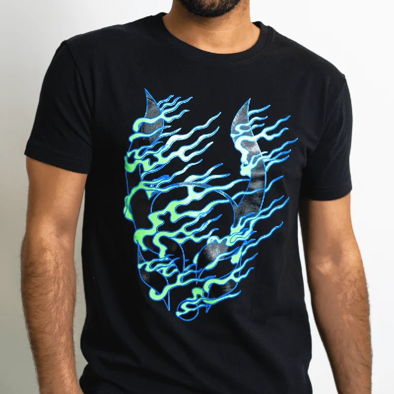 DRAGONITE T-SHIRT MENS BLACK